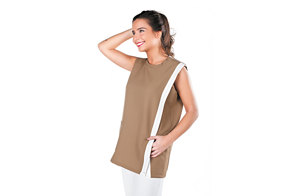 Túnica Rickiparodi Dafne Castanha S