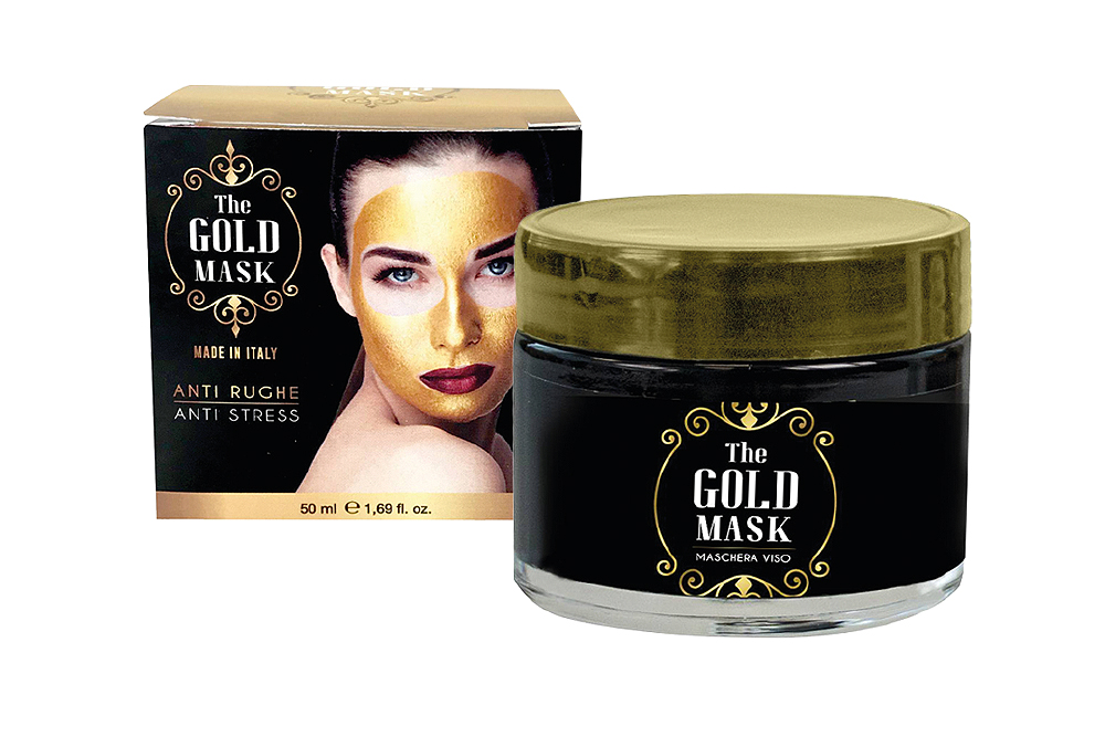 Máscara Rosto Gold Mask Refirmante Dourada 50 ml