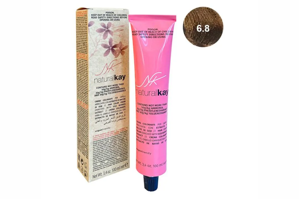 Coloração Capilar Natural Kay 6/8 100 ml