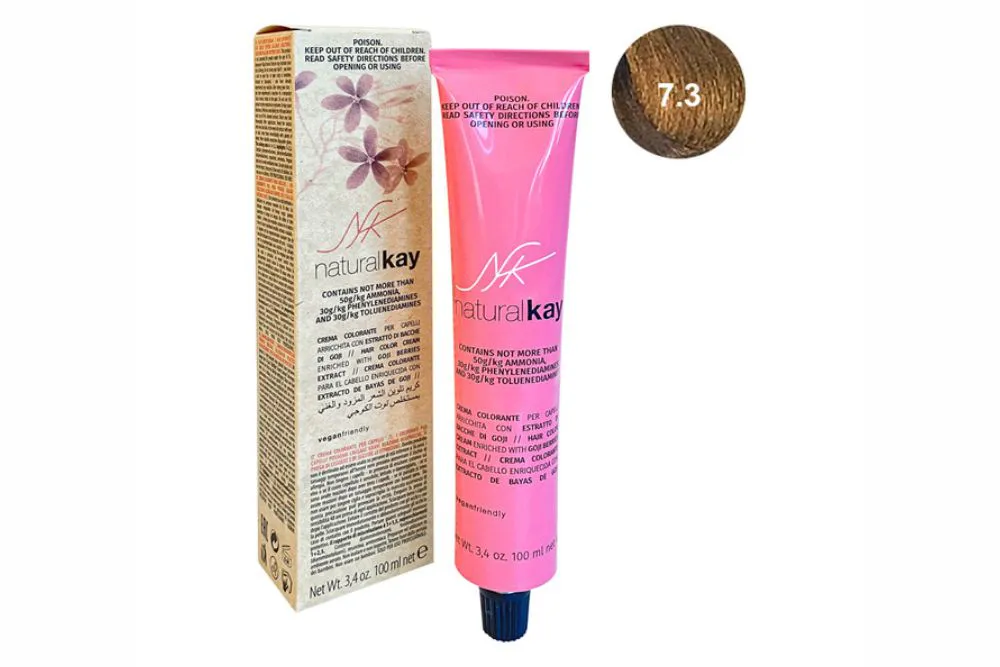 Coloração Capilar Natural Kay 7/3 100 ml