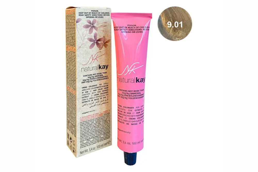 Coloração Capilar Natural Kay 9/01 100 ml