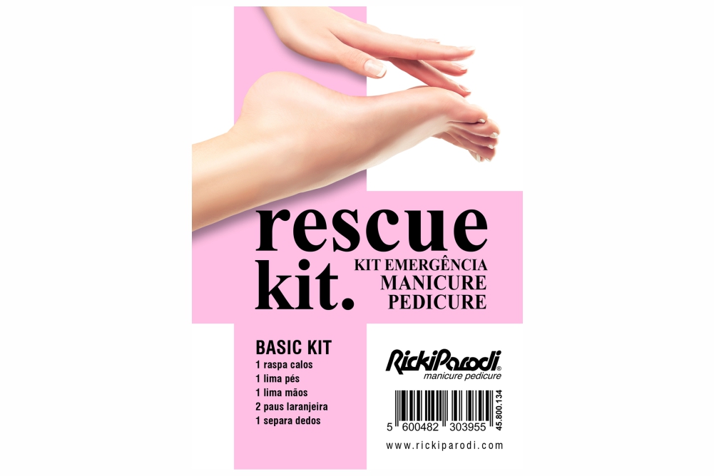 Manicure e Pedicure Rickiparodi Rescue Kit Basic