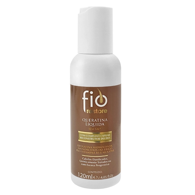 Queratina Líquida Fio Restore Reconstrutor 120 ml