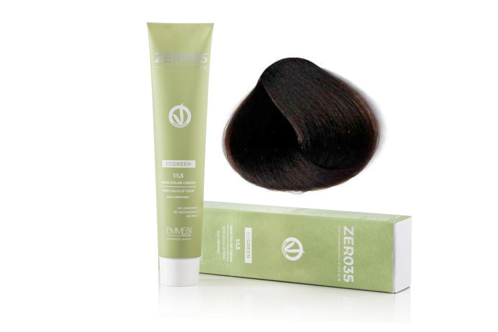 Colora o Capilar Emmebi Vegan Zero35 Be Green 5 8 100 Ml RickiParodi Colora o Capilar Emmebi Vegan Zero35 Be Green 5 8 100 Ml RickiParodi