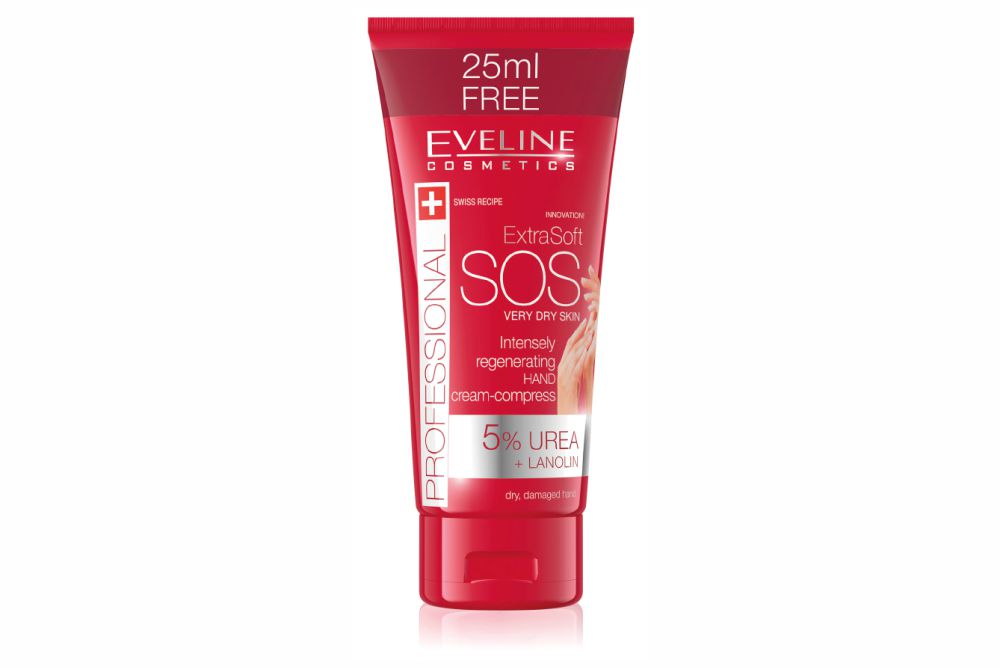 Creme de Mãos SOS Regenerante Eveline Extra Soft 100 ml