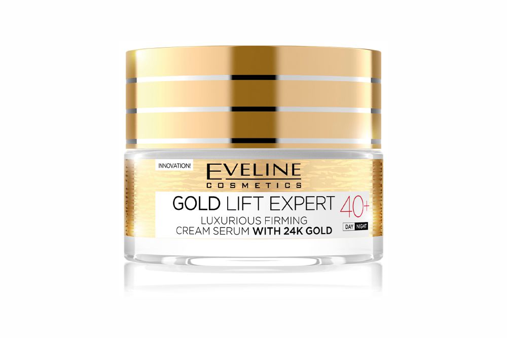 Creme de Olhos Dia e Noite 40+ Eveline Gold Lift Expert 50 ml