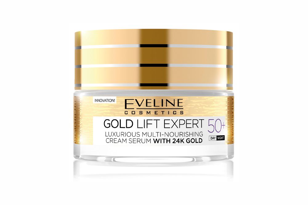 Creme de Olhos Dia e Noite 50+ Eveline Gold Lift Expert 50 ml
