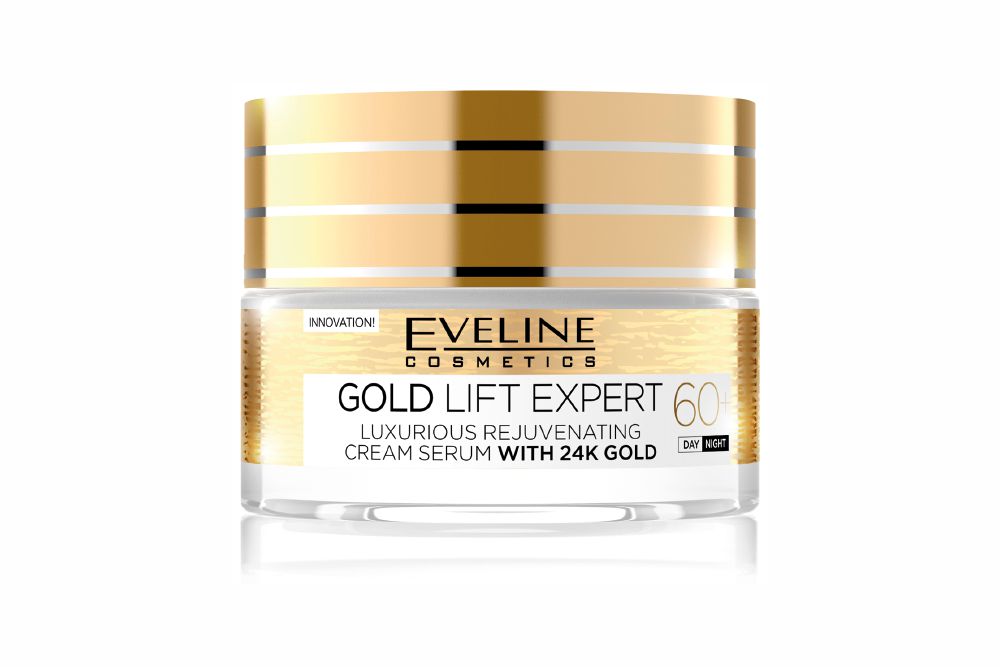 Creme de Olhos Dia e Noite 60+ Eveline Gold Lift Expert 50 ml