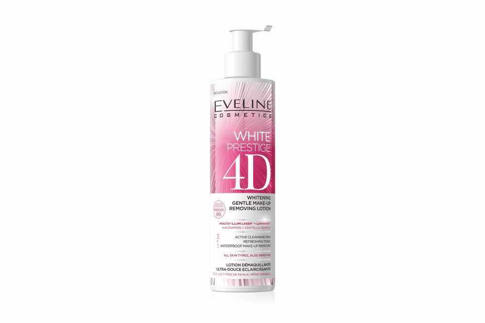 Loção Desmaquilhante Eveline White Prestige 4D 245 ml