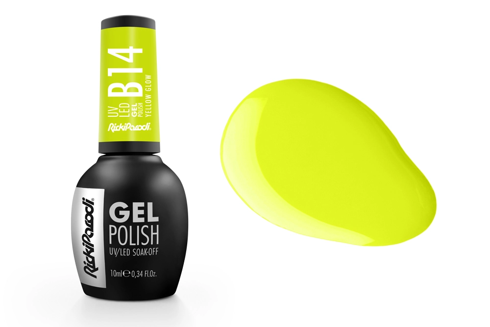 Verniz Gel RickiParodi Yellow Glow B14 10 ml